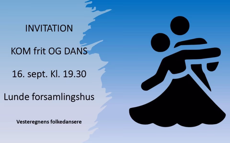 Kom og dans med os