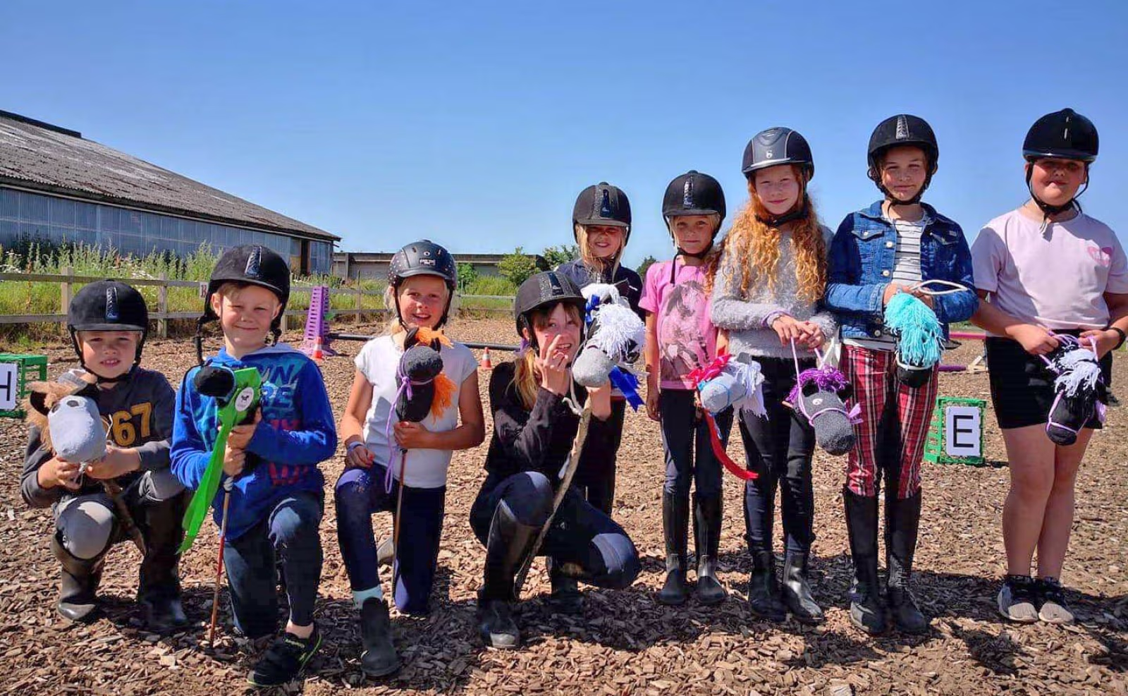Ridelejr i Ansager Rideklub