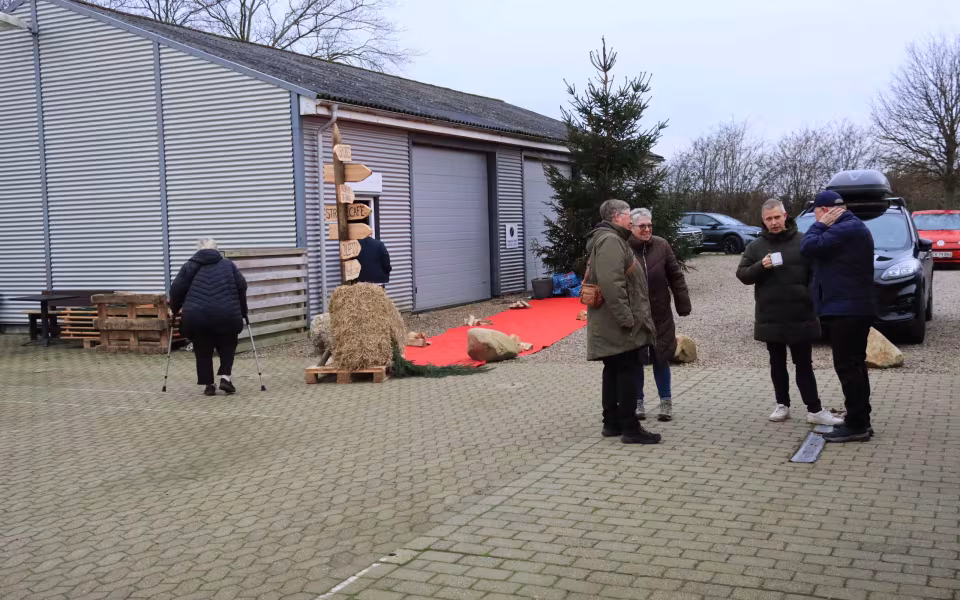 Mange nød julestemning på Axelgaard