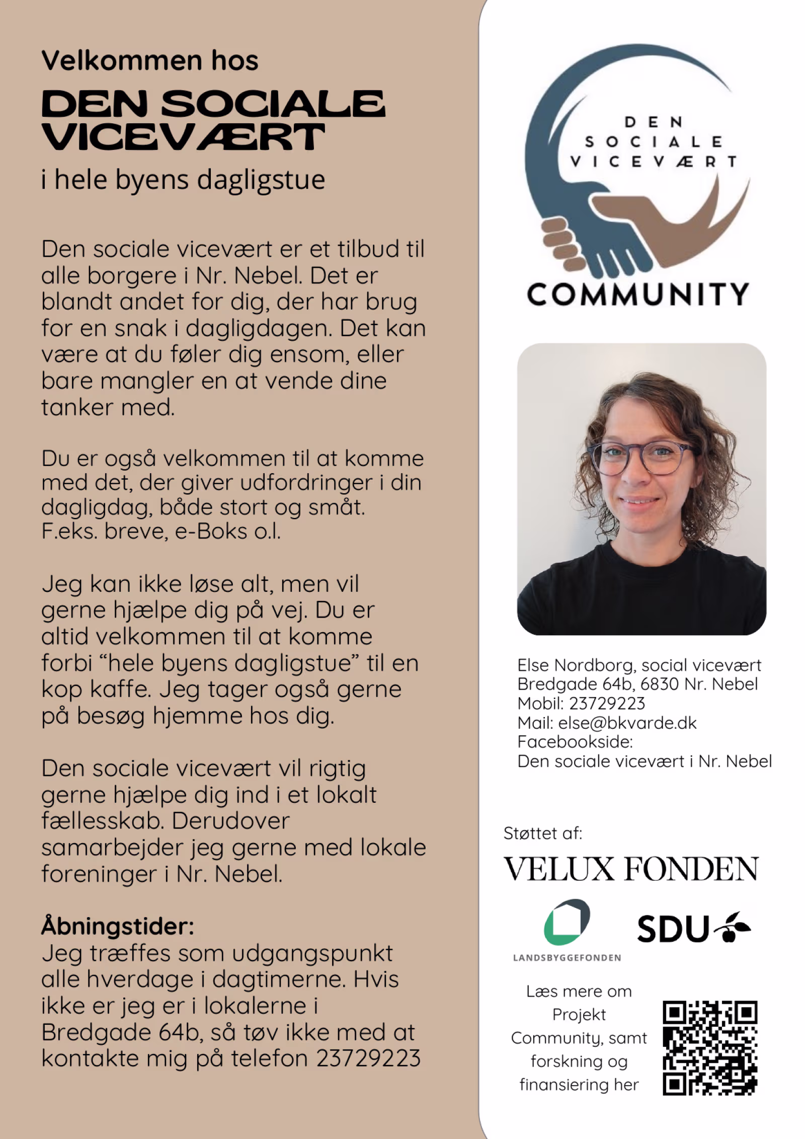 29 oktober: Den sociale vicevært.