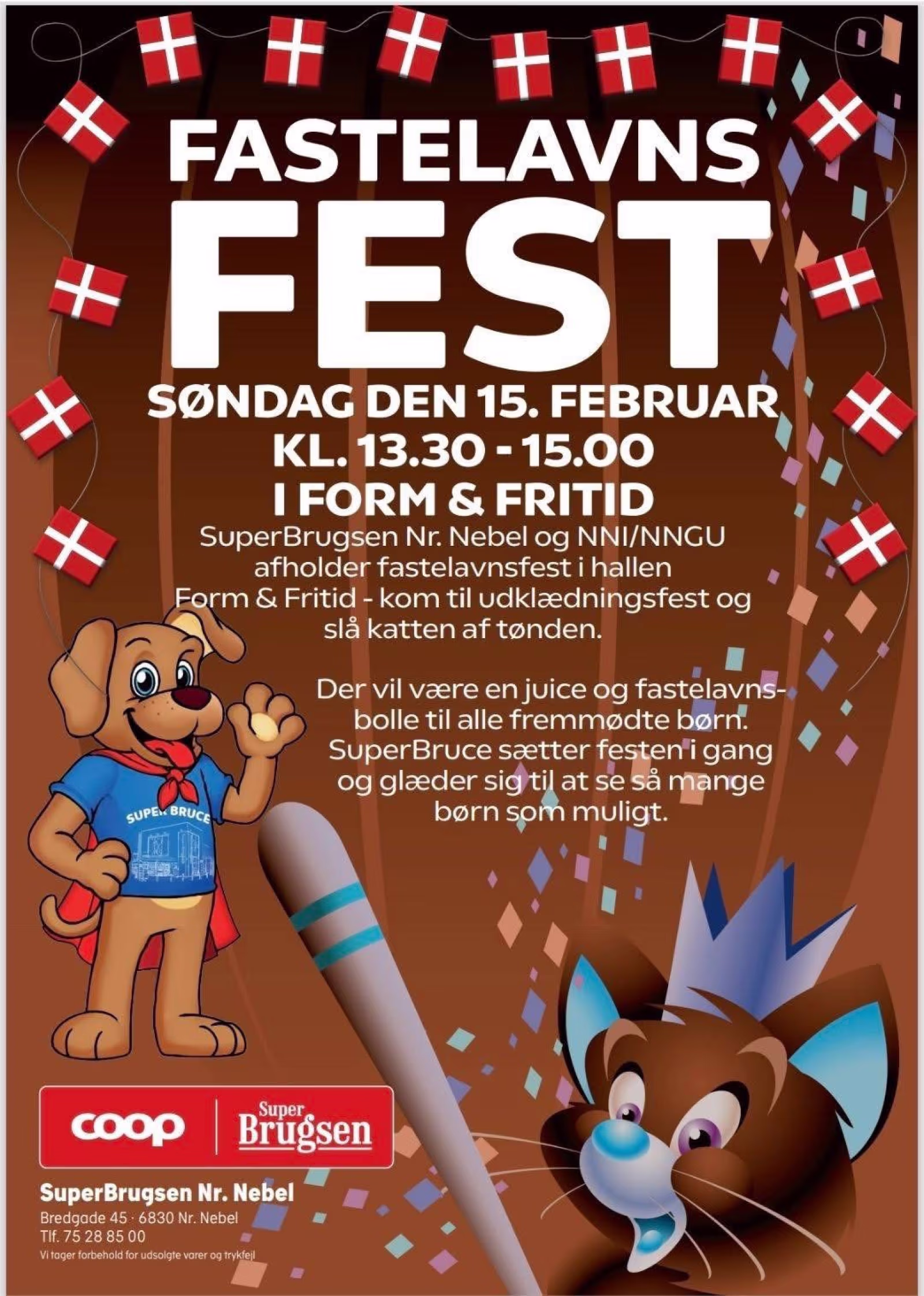 Fastelavnsfest for hele familien
