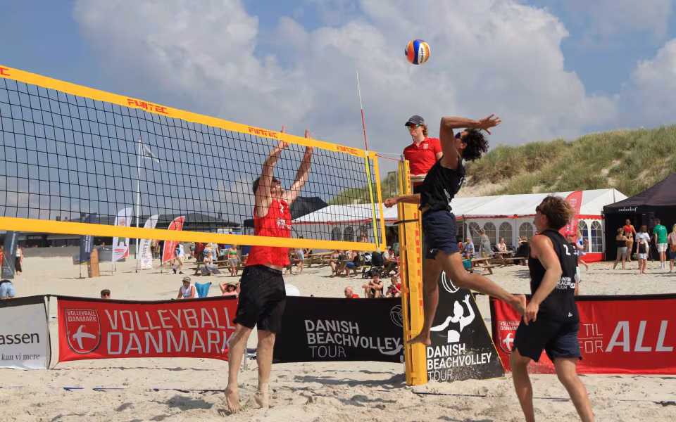Semifinaler i beachvolley ved Henne