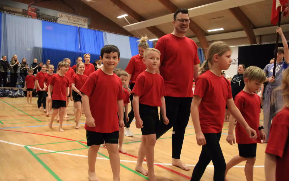 Forårsstemning i Outrup med GUB Gymnastik