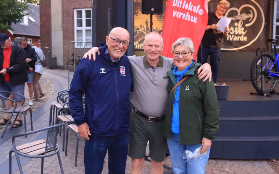 Sponsorløb skabte fest på torvet