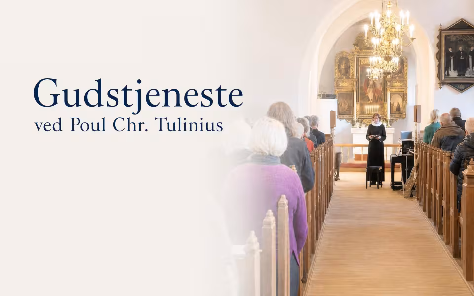 Gudstjeneste ved Poul Chr. Tulinius