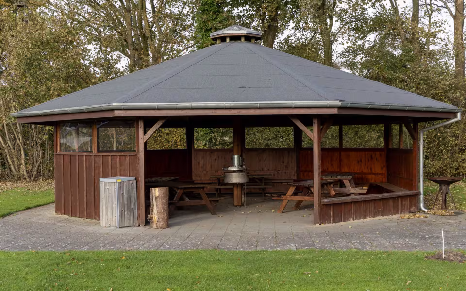 Bålhytten ved Kvong Stadion