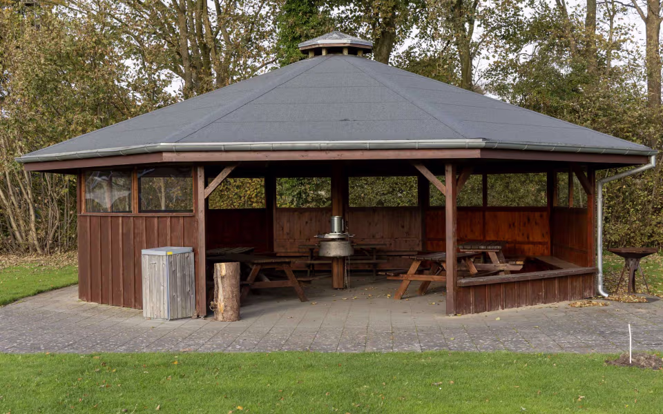Bålhytten ved Kvong Stadion