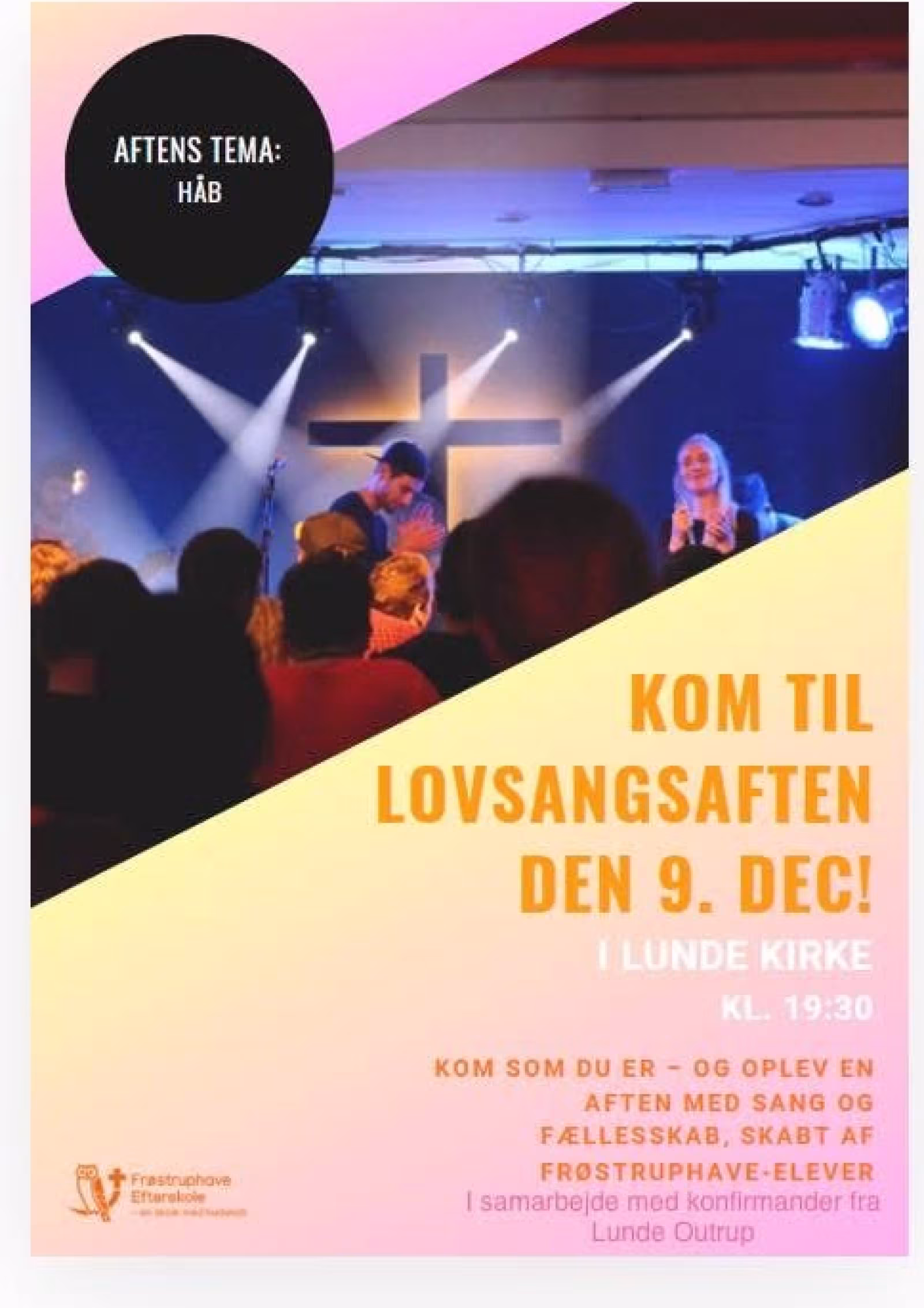 Lovsangsaften med håb og fællesskab