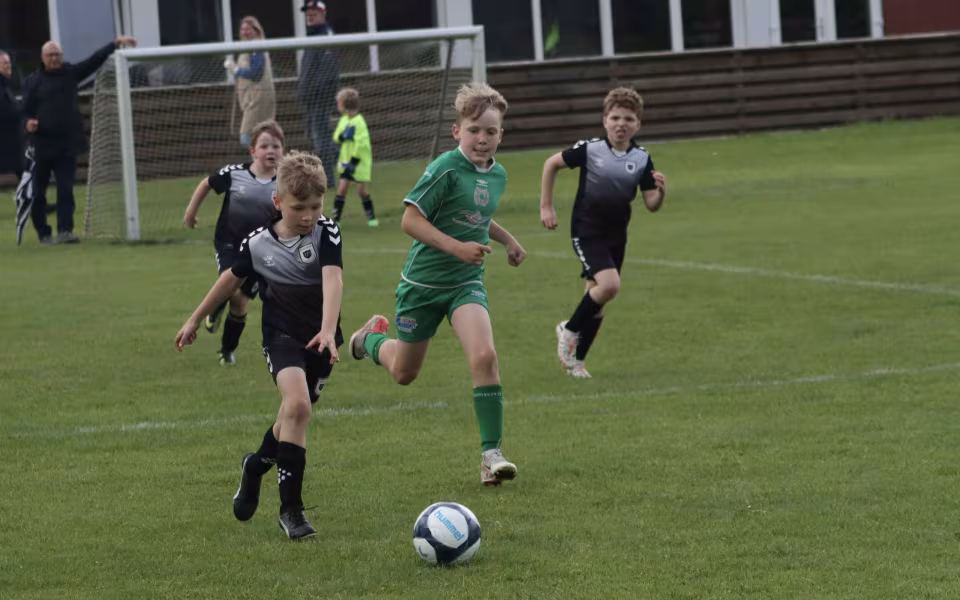 Fodboldfest for U-8 drengehold