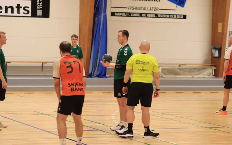 Blåbjerg HK herrer på førstepladsen