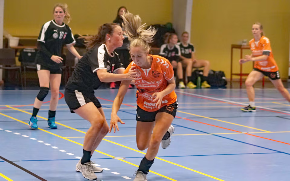 SA Ribe HK satte et højt tempo fra start, og løb hurtigt fra Viborg, der ikke kunne være med i det høje tempo