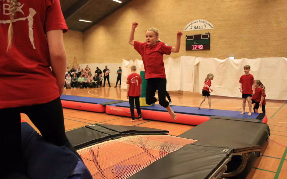 Stor succes ved DGI's opvisning