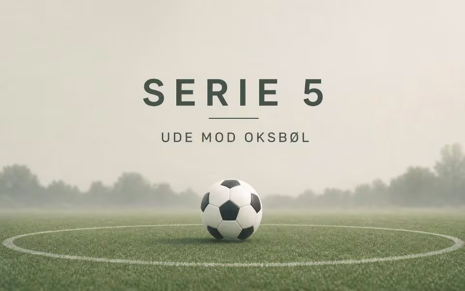 Serie 5 ude mod Oksbøl