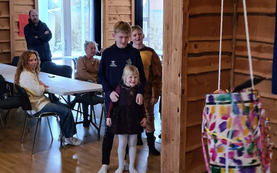Gårde Borger og Beboerforening afholdte i dag fastelavn i Multihuset.