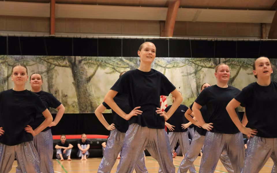 Forårsstemning i Outrup med GUB Gymnastik