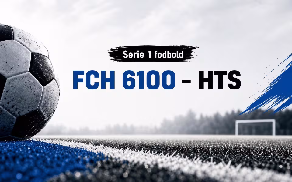 Serie 1 fodbold FCH 6100 – HTS