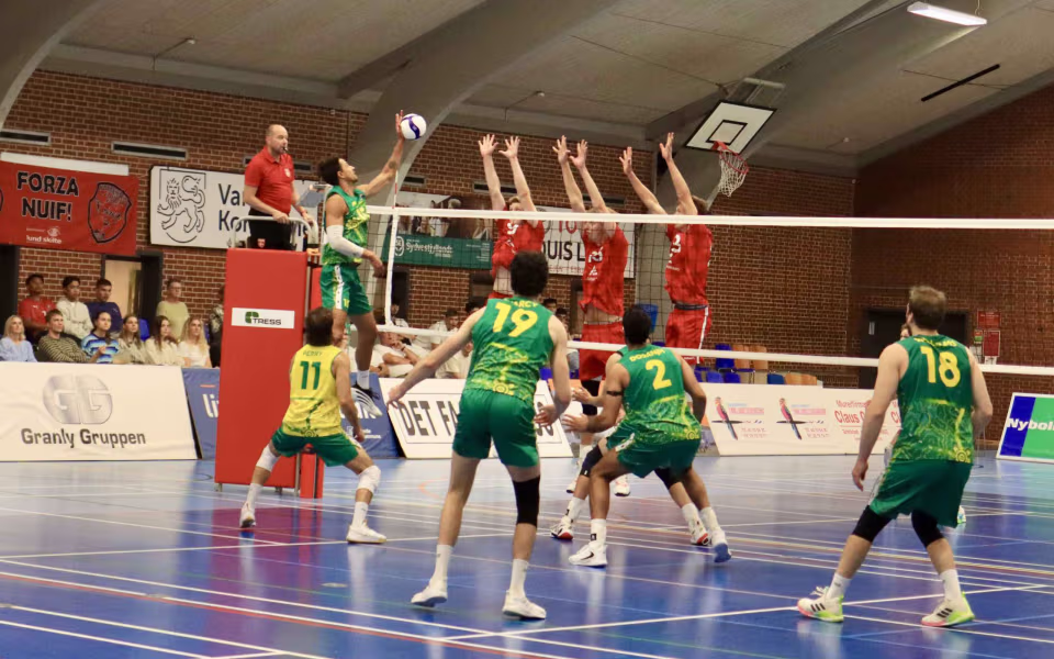 Dansk comeback tænder volleyballfesten