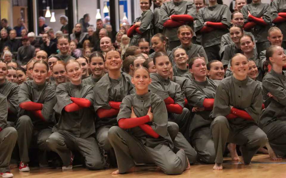 Forårsstemning i Outrup med GUB Gymnastik