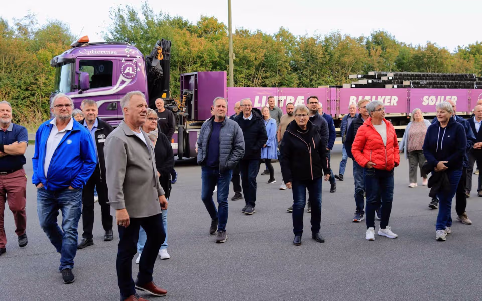 Inspirerende aften for sponsorer