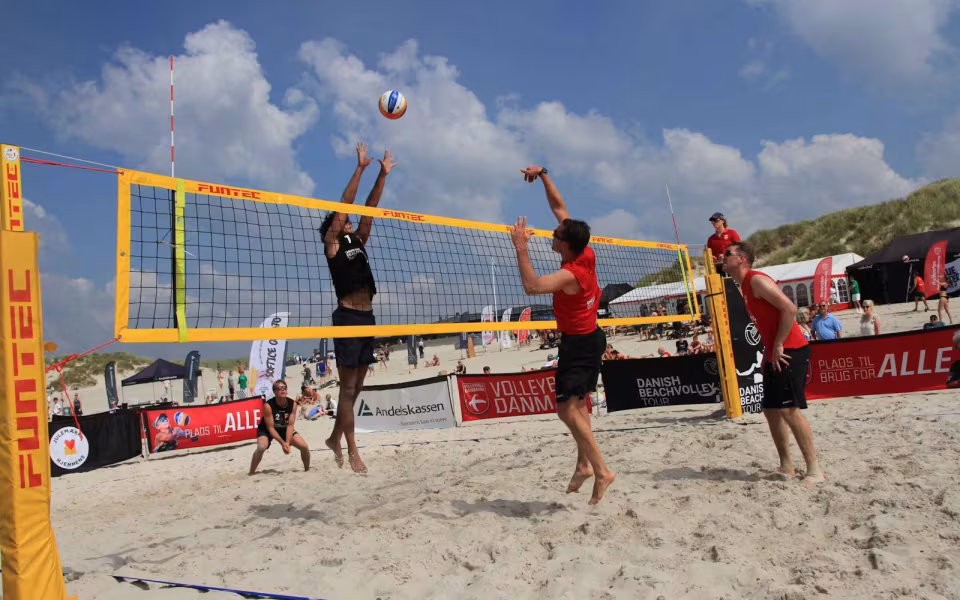Semifinaler i beachvolley ved Henne