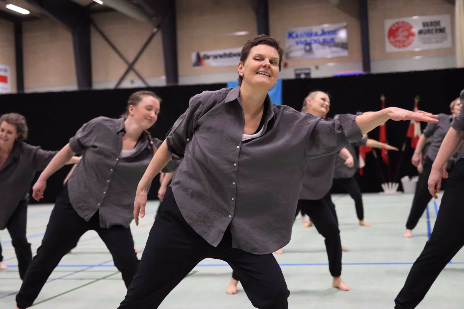 Stående applaus til seniorholdene