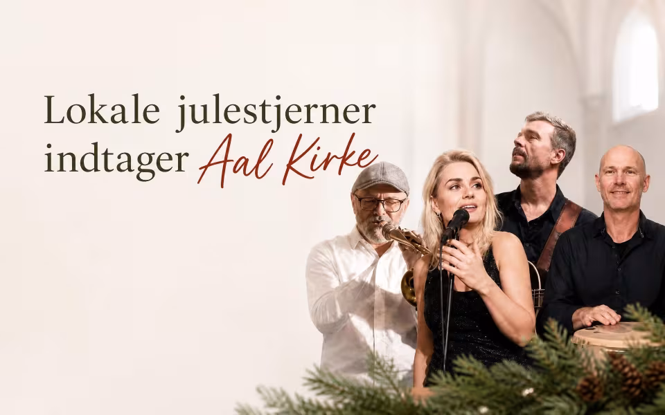 Lokale julestjerner indtager Aal Kirke