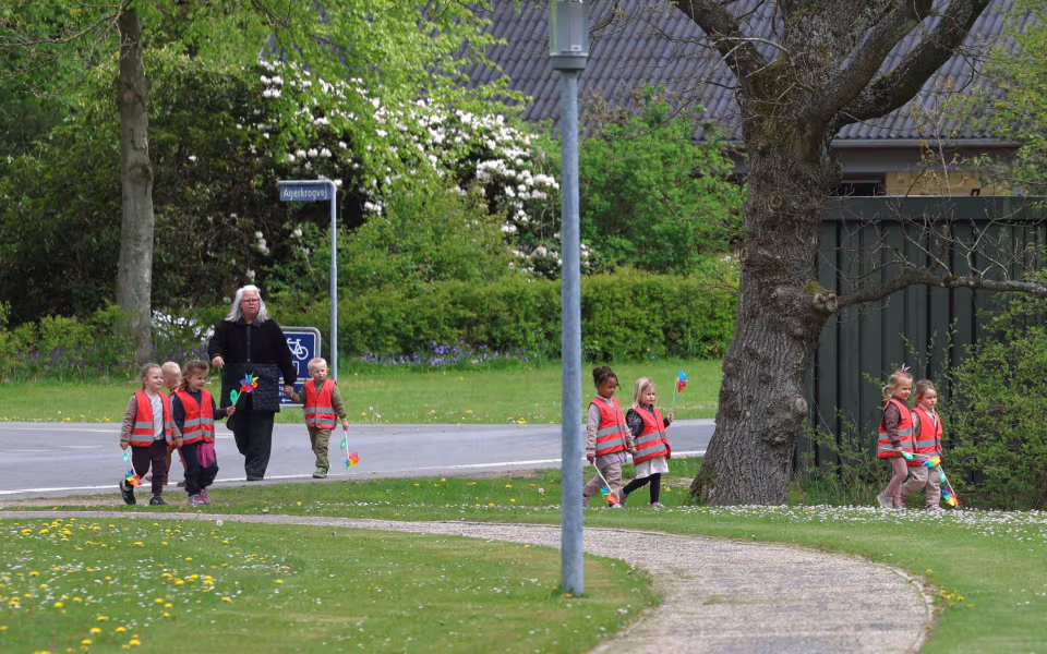 Stor deltagelse til Tistrup Screaming Carneval på torvet - Se de mange billeder