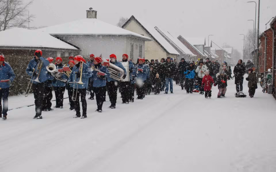 Julemanden kommer til Skovlund