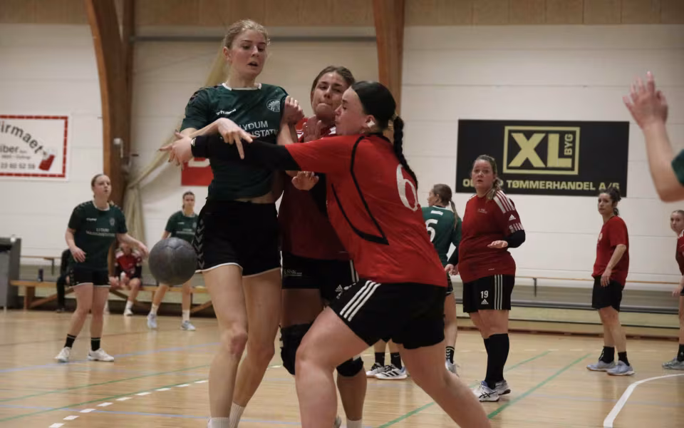 Blåbjerg HK Serie 2 damer triumferer med sejr