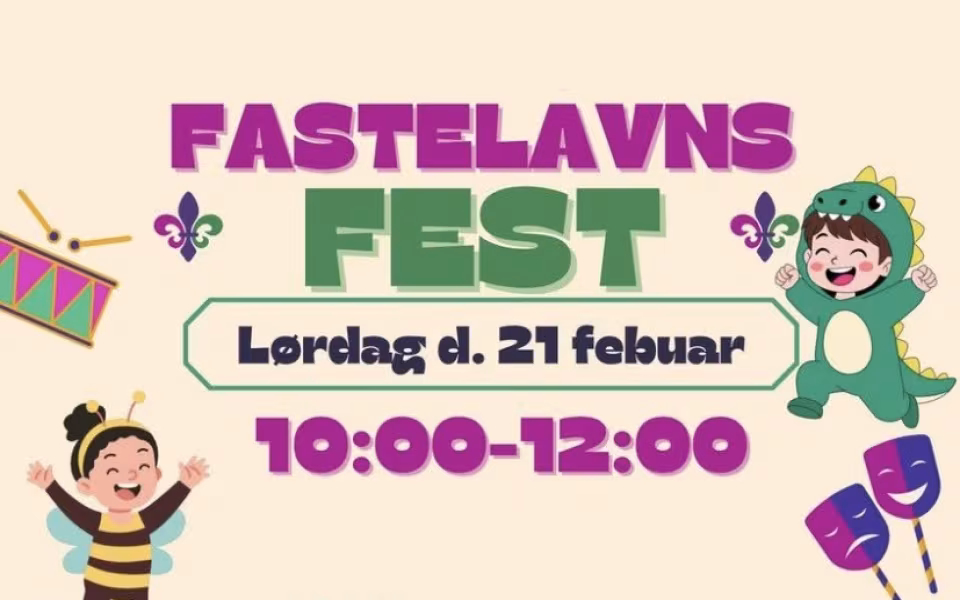 Fastelavnsfest i gymnastiksalen