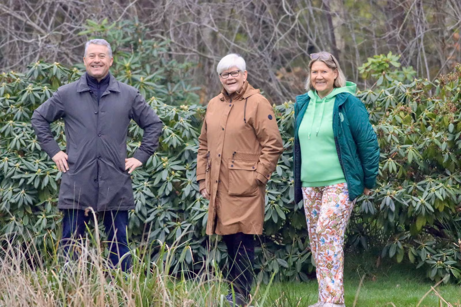 Agnethe Nielsen på rundtur med Henrik Vej Kastrupsen og den lokale kandidat Gitte Kvist