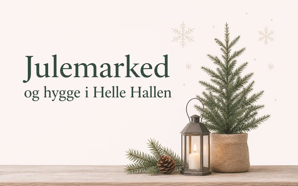 Julemarked og hygge i Helle Hallen