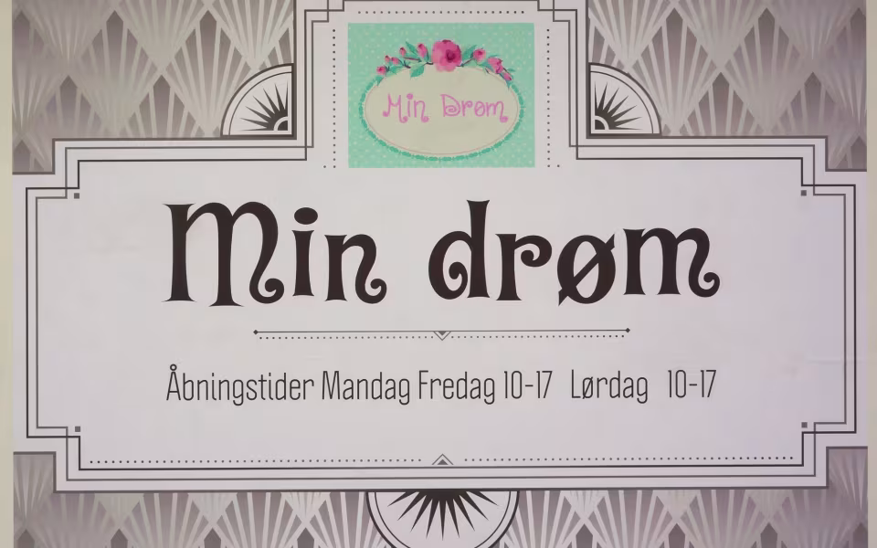 "Min Drøm" åbnede fredag den 22. juni 2018 i Nørregade