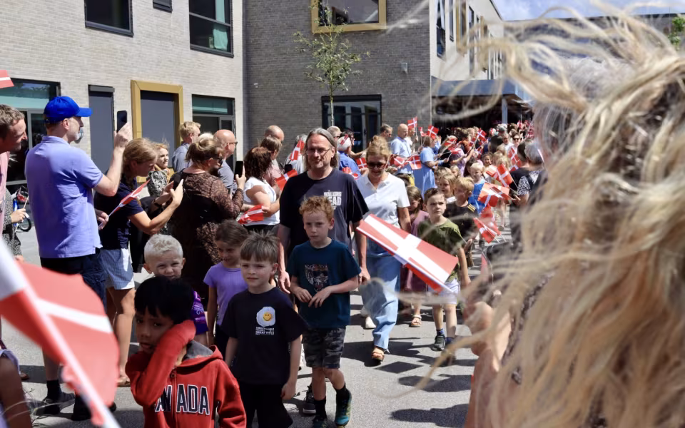 Ferie og udklapning på Frello Skolen