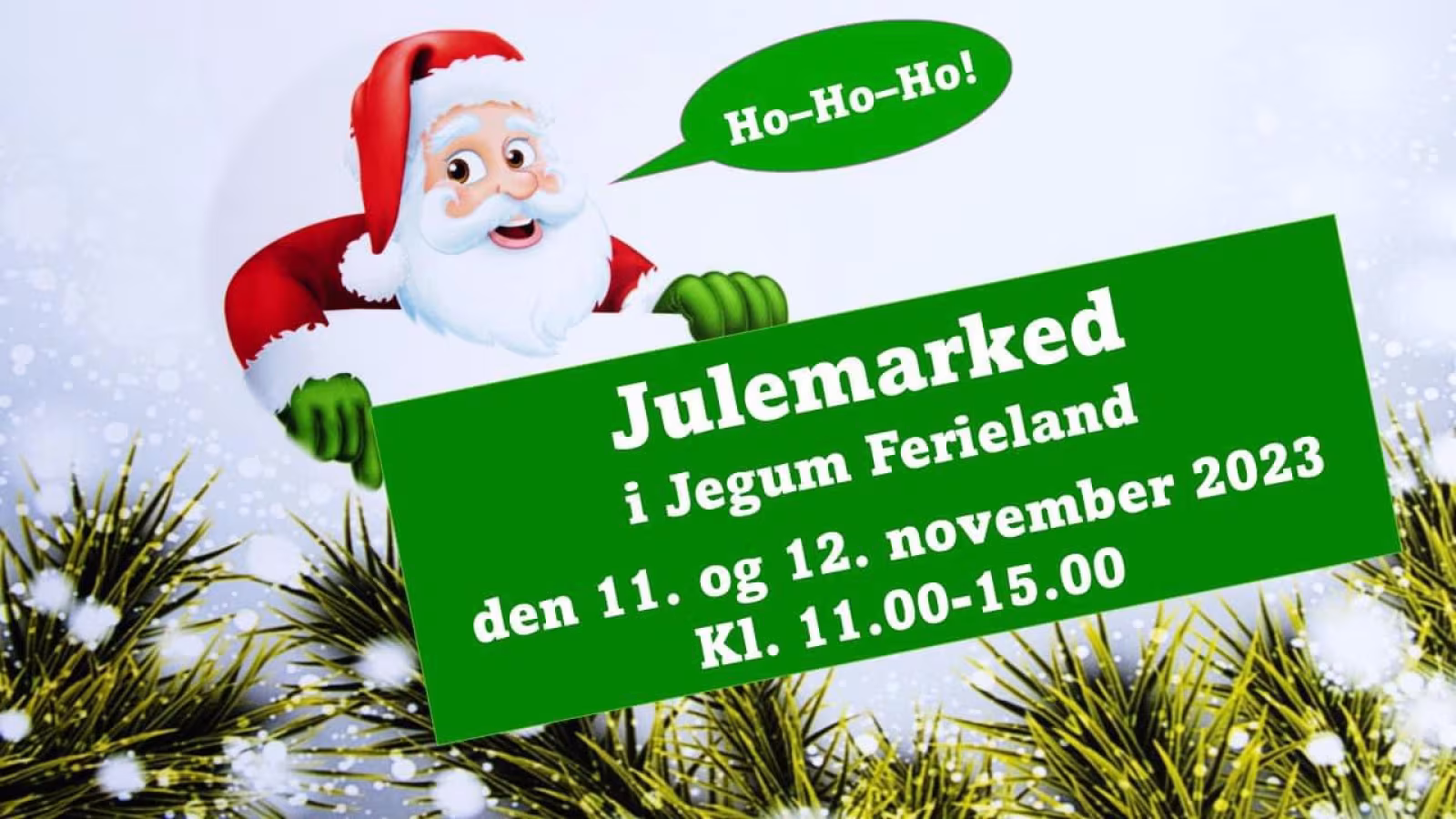 Julemarked 2023 i Jegum Ferieland