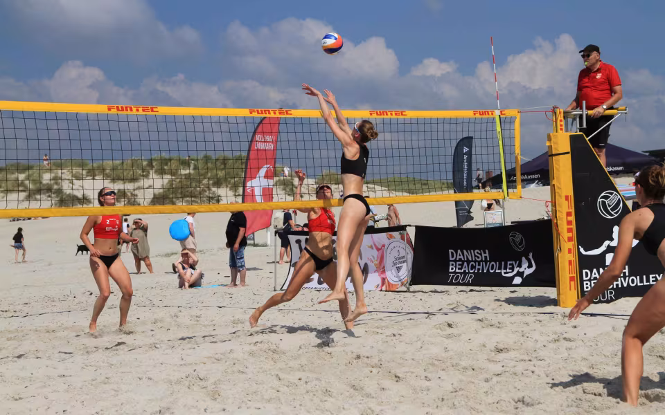 Semifinaler i beachvolley ved Henne