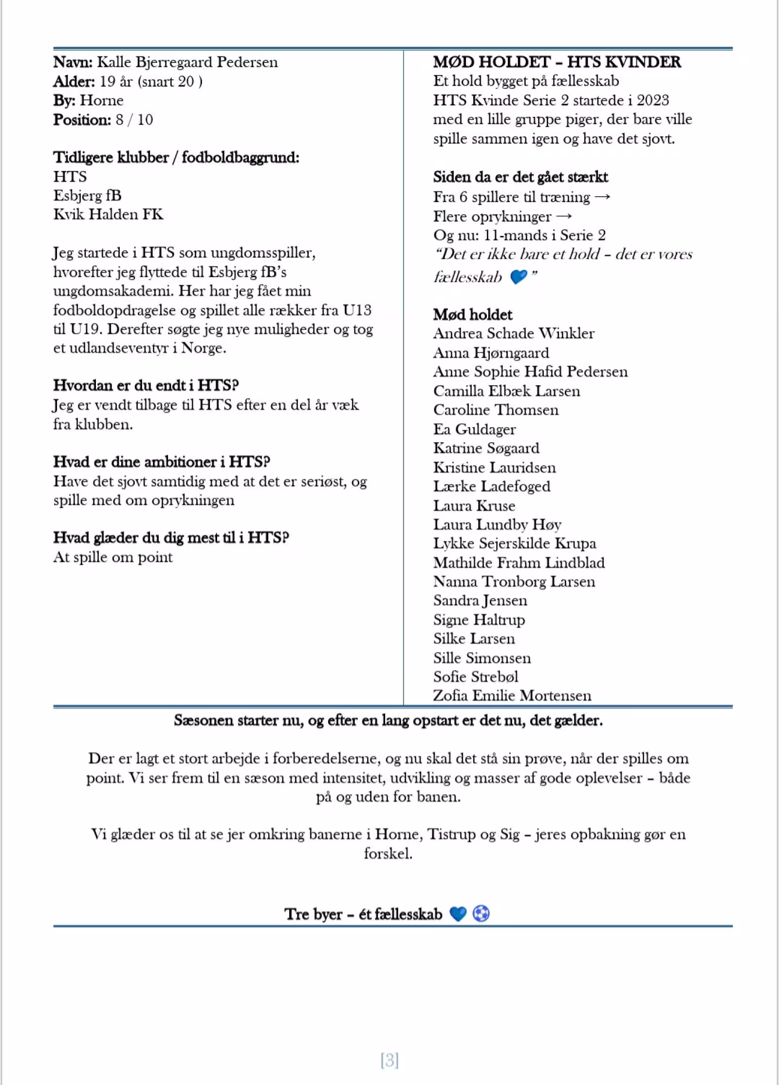 HTS Nyhedsbrev - Marts 2026