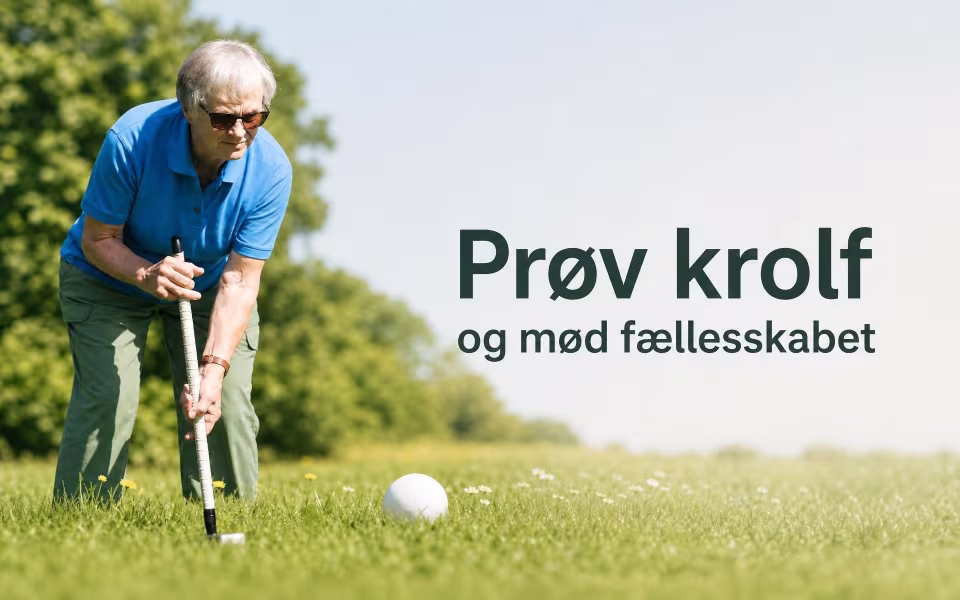 Prøv krolf og mød fællesskabet