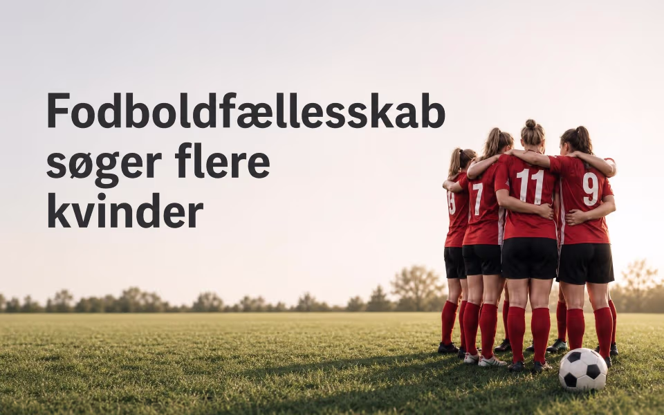 Fodboldfællesskab søger flere kvinder