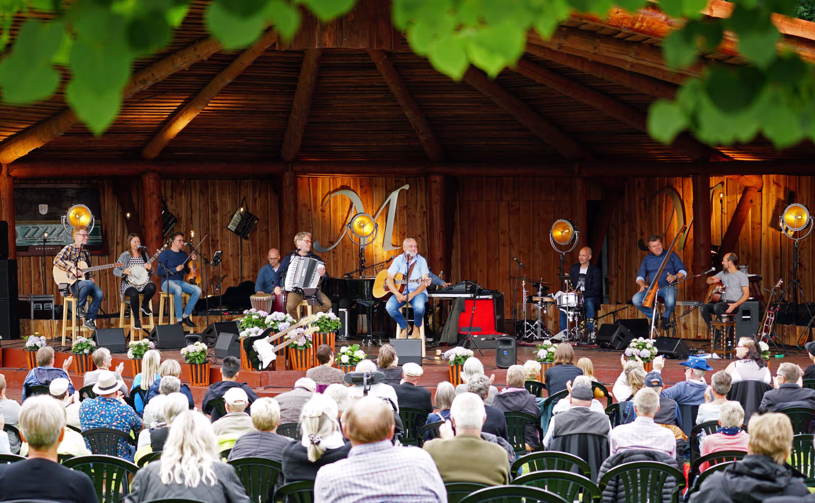 Fra åbning af sommerens "Mariehaven... i levende live" fredag den 10. juli 2020