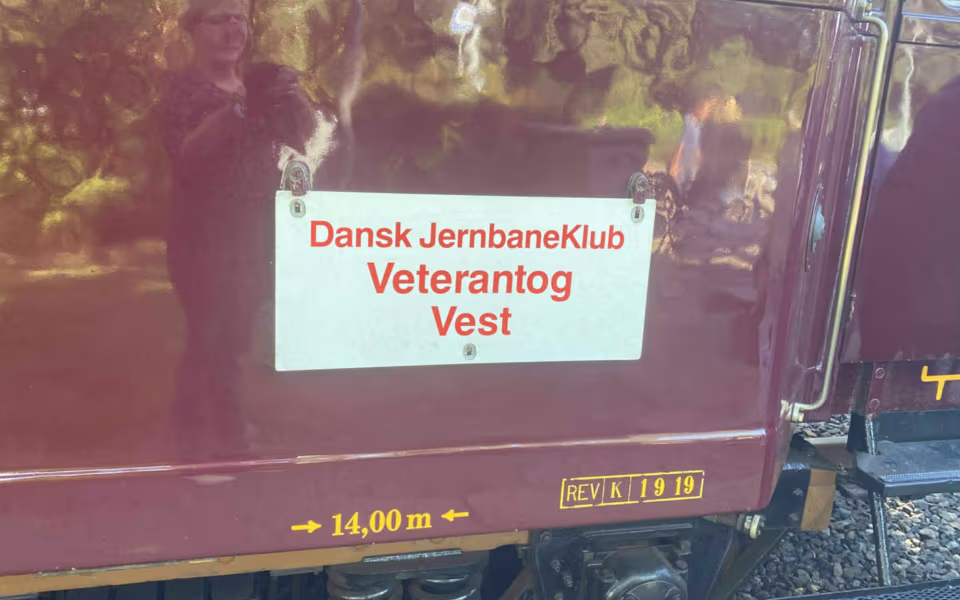 Festlig fejring på Gårde Station i anledning af DSB’s 150-års jubilæum