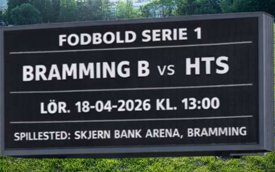 HTS Fodbold: Serie 1 Bramming B–HTS