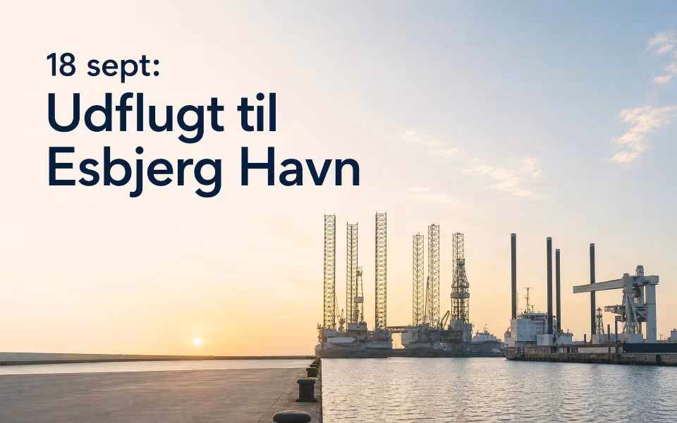 Udflugt til Esbjerg Havn