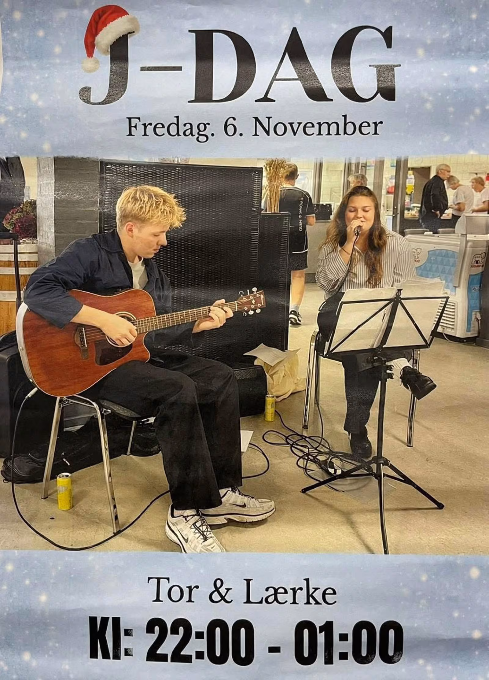 Julebryg og livemusik på Bjælkestuen