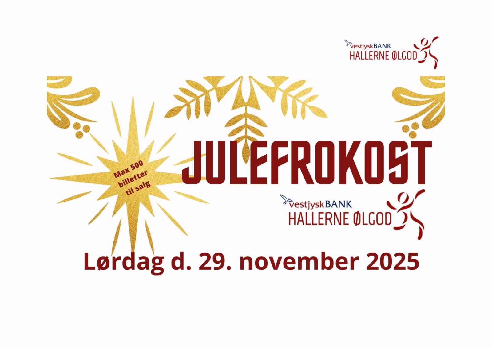 Julefrokost i Ølgod Hallen
