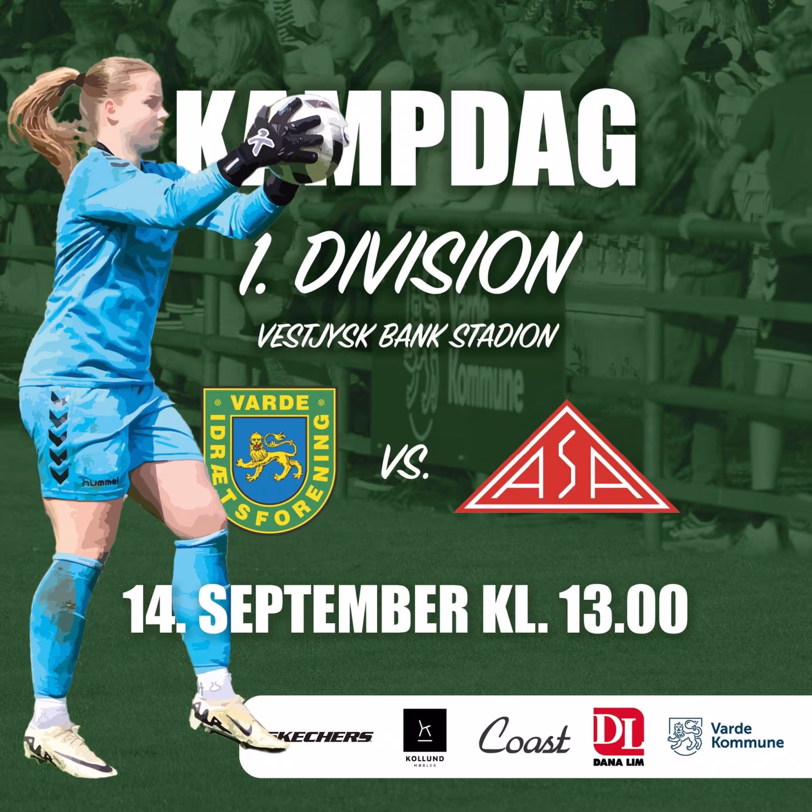 Vigtig kamp: Varde vs. ASA Aarhus