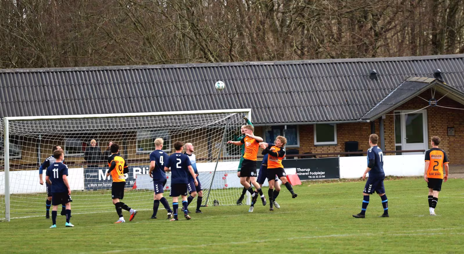 Fodbold serie 4. HTS – Helle FC 0-3 på Tistrup stadion
