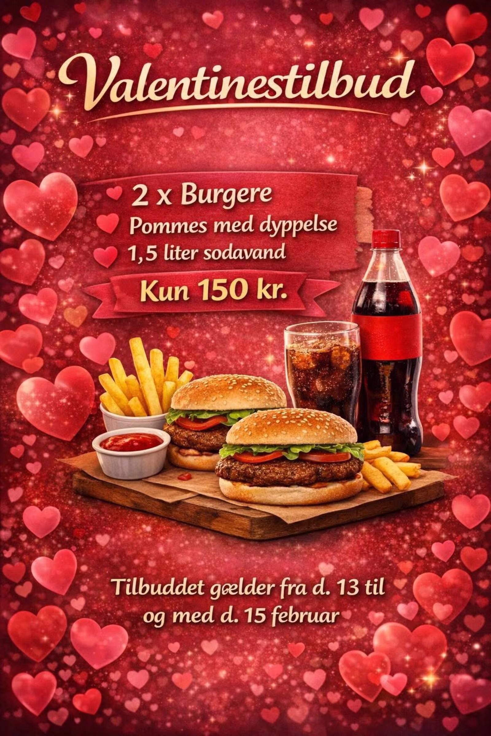 Del et kærlighedsmåltid for to