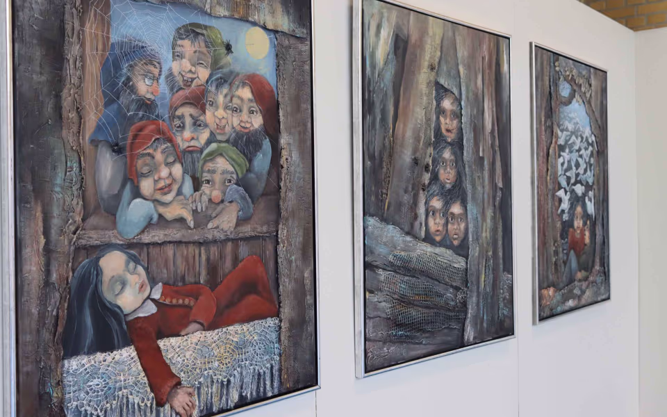 Kunsthåndværk i levende hænder