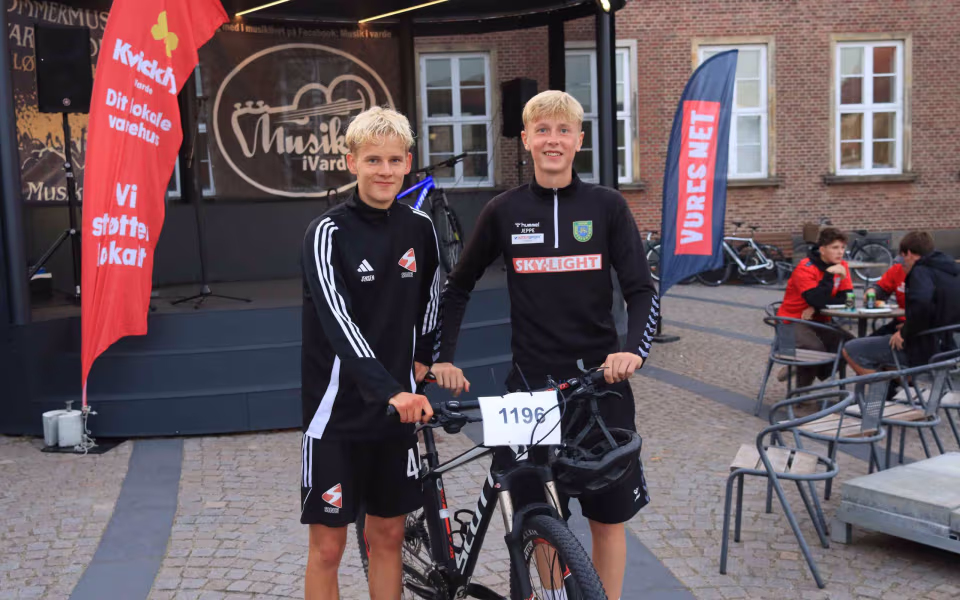 Sponsorløb skabte fest på torvet